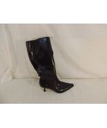 Worthington Mid Calf Boot Women&#39;s 8.5 RIGHT BOOT ONLY Deep Purple Zip 50435 - $12.83