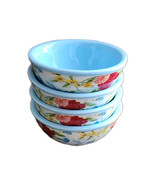 Four (4) Pioneer Woman ~ Multicolor ~ SWEET ROSE ~ Stoneware ~ 3.12&quot; Dip... - $28.05