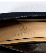 Cole Haan Ballet Flats Denim Look w Croc Print Toe Career Shoes Womens S... - £29.97 GBP