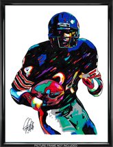 Walter Payton Chicago Bears Football RB Sports Print Poster Wall Art 18x24 - £21.58 GBP