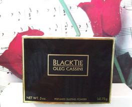 Black Tie By Oleg Cassini Dusting Powder 5.0 FL. OZ. - £157.28 GBP