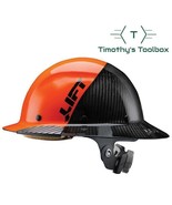 Lift Safety HDF-50C19OC Dax 50/50 Carbon Fiber Full Brim Hard Hat Orange... - $238.42 CAD