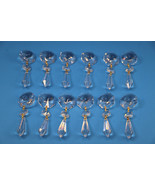 Schonbek Swarovski Crystal Prism Strands 12 Pc 3.5&quot; Craft Chandelier Lam... - $29.59
