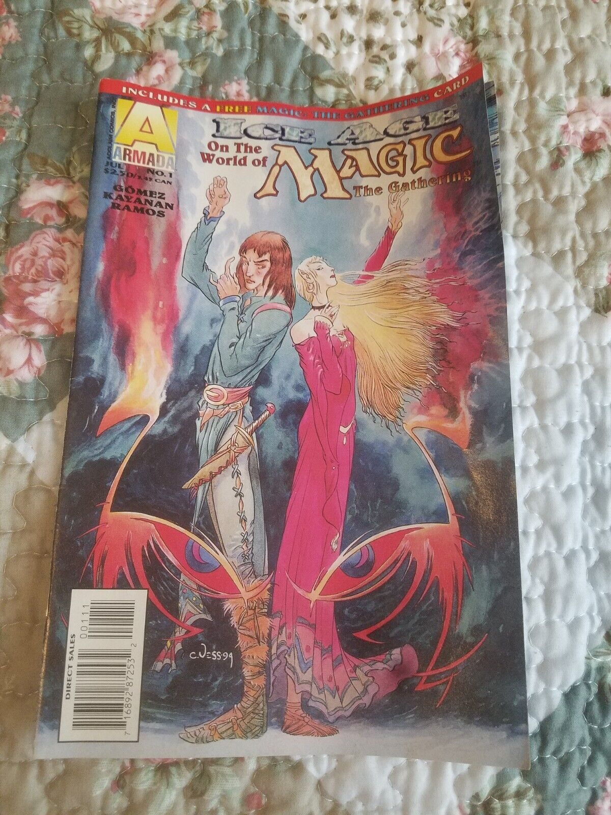 Ice Age on the World of Magic the Gathering #1 (Jul 1995, Acclaim / Vali... - $3.95