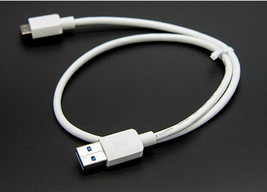 USB 3.0 data Cable For Buffalo MiniStation Thunderbolt HD-PA1.0TU3 HD-PA500TU3 - £5.37 GBP