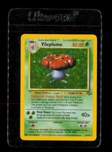 POKEMON Playing Trading Card Vileplume Foil Jungle 15/64 1999 1st Edition - £15.56 GBP