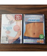 DVD Lot Prenatal Yoga, Crunchless ABS All on 1 Workout - £9.41 GBP