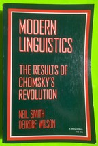 Vtg Modern Linguistics: Results of Chomsky&#39;s Revolution by Smith/Wilson ... - £6.39 GBP