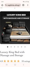 Luxury  Bed with Massage and Storage - £2,374.71 GBP