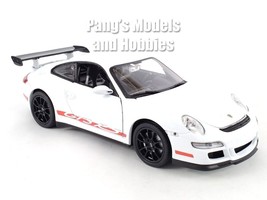 2003 Porsche 911 996.2 GT3 - White - 1/24 Scale Diecast Metal Model by W... - $29.69