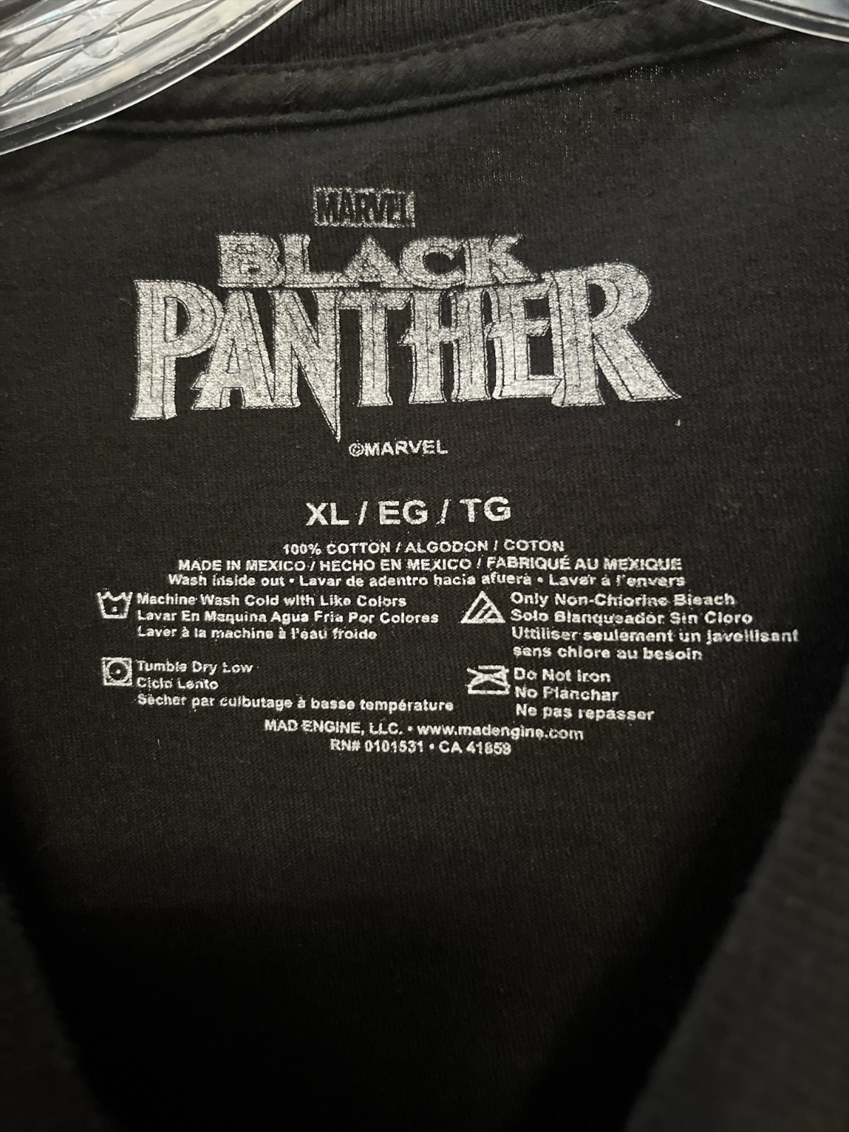 Marvel Black Panther Graphic T-Shirt – XL – Mad Engine Item image 2