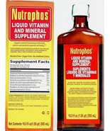 Nutrophos Liquid Dietary Supplement with B vitamins and minerals 16.9oz ... - $44.61 CAD