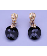 Judith Ripka 18K Onyx and Diamond Drop Earrings - $6,056.57 CAD