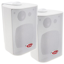 Boss Audio 4&quot; MR4.3W Box Speakers - White - 200W - £54.77 GBP