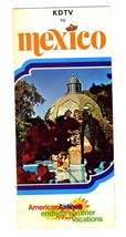 KDTV American Airlines 1973 Endless Summer Vacations to Mexico Brochure  - £13.99 GBP
