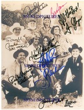 The Dukes Of Hazzard Cast Signed 8x10 Rp Photo All 8 Denver Pyle Catherine Bach - £15.22 GBP