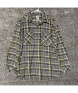 Dickies Heavy Flannel Shirt Plaid Button Up Mens Size 2XL 50-52 - £16.67 GBP