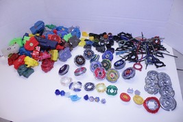 90 Piece 2010 Tomy Beyblade Lot Rip Cords Launchers Beys Miscellaneous P... - $123.75