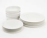 Temp-tations Woodland 12-Piece Essential Dinnerware Set in White  OPEN BOX - £156.02 GBP