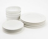 Temp-tations Woodland 12-Piece Essential Dinnerware Set in White  OPEN BOX - £155.54 GBP