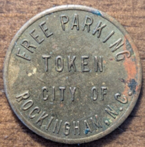 City of Rockingham, North Carolina NC Free Parking Meter Token - £3.96 GBP