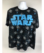 Disney Store Star Wars Darth Vader Baby Black Blue T-Shirt Men’s Size X-... - £10.35 GBP