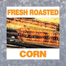 Fresh Roasted Corn - Decal Concession Stand Food Truck Sticker - $4.95+