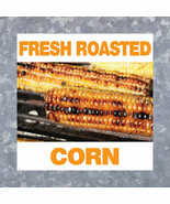 Fresh Roasted Corn - Decal Concession Stand Food Truck Sticker - €4,24 EUR+