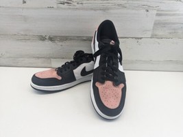 Nike Air Jordan 1 Retro Low OG Men’s Size 14 Bleached Coral Pink Black W... - £60.70 GBP