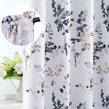 Hversailtex Blackout Curtains, 2 Panels, 63 Inches Long, Room Darkening, Thermal - £34.35 GBP