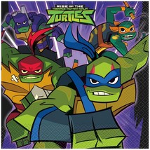 Rise of the Teenage Mutant Ninja Turtles Party Luncheon Napkins [16 per ... - $26.00