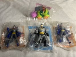 NEW 1993 McDonald&#39;s Happy Meal Batman The Animated Series Lot of 4 Toys ... - $9.90