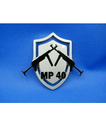 German submachine - MP-40 stylish logo, emblem, badge, symbol - replica - €8,44 EUR