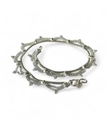 Sterling Silver Signed HMOX/ BJ Anklet  - €129,06 EUR