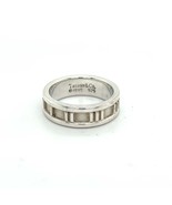 Tiffany &amp; Co Authentic Estate Atlas Ring Size 6.5 Silver 6 mm TIF379 - $4,536.61 MXN