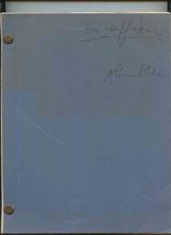 Whispers in the Dark An Original Screenplay 1983 John MacLean Signed Script - $77.22