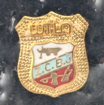 VTG WFLA ZCBJ Fraternal Organization Pin Czech Heritage Badge Enamel In Box - $32.17 CAD