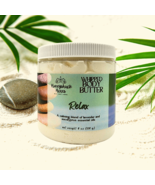 Whipped Body Butter | Relax | 8 oz Jar | Vegan | Shea + Cocoa - £19.88 GBP