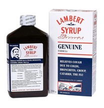 2 x Lambert syrup ,cough ,bronchitis ,croup , cold and flu 250ml each Ca... - £39.86 GBP