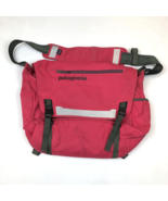 Patagonia Half Mass Messenger Computer Laptop Pink Shoulder Work Bag Sta... - $49.49