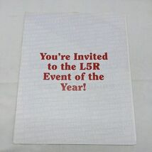 L5R Legend Of The Five Rings 2000th Card Party Invitation Flyer Sheet - $10.99 CAD
