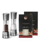 Derwent Salt &amp; Pepper Mill Grinder Set - Salt &amp; Pepper Grinder Set with ... - €457,34 EUR
