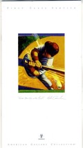 American Airlines First Class Menu 1997 Baseball Cover by Bob Commander - $21.75