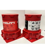 Lot of (2) HILTI CP 680-P 4&quot; Cast-In Firestop Device 8 &quot; Tall - $1,000.72 MXN