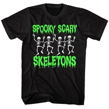 Spooky Scary Skeletons Line Dancing Men&#39;s T Shirt - £21.30 GBP+