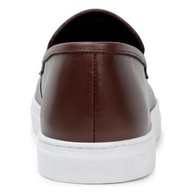Belvedere Elliot Penny Loafer Walking Sneaker Italian Leather Brown image 5