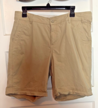 Natural Reflections Tan Bermuda Shorts Size 14 - $16.10