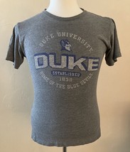 DUKE Blue Devils Tee T-Shirt Gray Youth XL New Agenda Perrin - $10.77