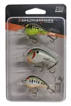 Bomber Lures Fat A 3 Lure Assortment Pack, Size 3F &amp; 4F Floating Crankbaits Craw - £11.89 GBP