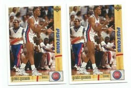 Dennis Rodman (Chicago Bulls) 1991-92 Upper Deck Card #185 - £3.97 GBP